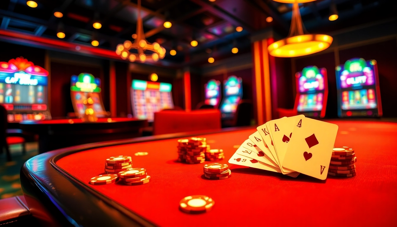 Experience the excitement of poker and roulette at https://69vn.br.com/ with vibrant tables and chips.