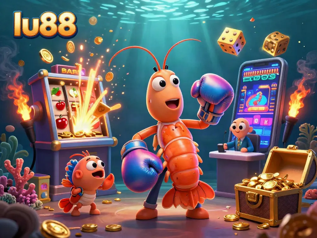 Experience thrilling gameplay at lu88 with vibrant slot machines and exciting casino elements.