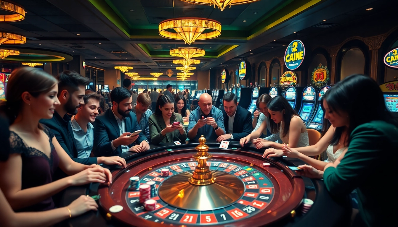 Players at a lively casino engaging with their ai gf while enjoying roulette, enhancing their gaming experience.