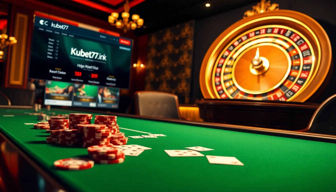 Kubet77i.ink offers exciting online gambling with vibrant casino visuals and immersive gaming experiences.