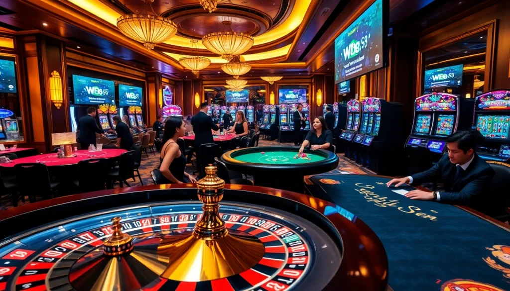 Experience the excitement of winning at luxurious casino tables with web s8 promotions in action.