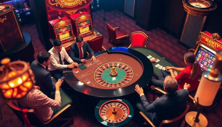 Engaging players at an exciting 22bet.style online casino table with professional dealers.