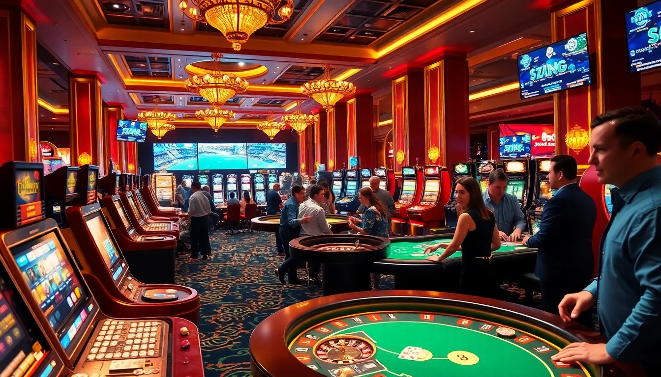 Exciting casino ambiance at f168.news showcasing engaging poker and roulette games.