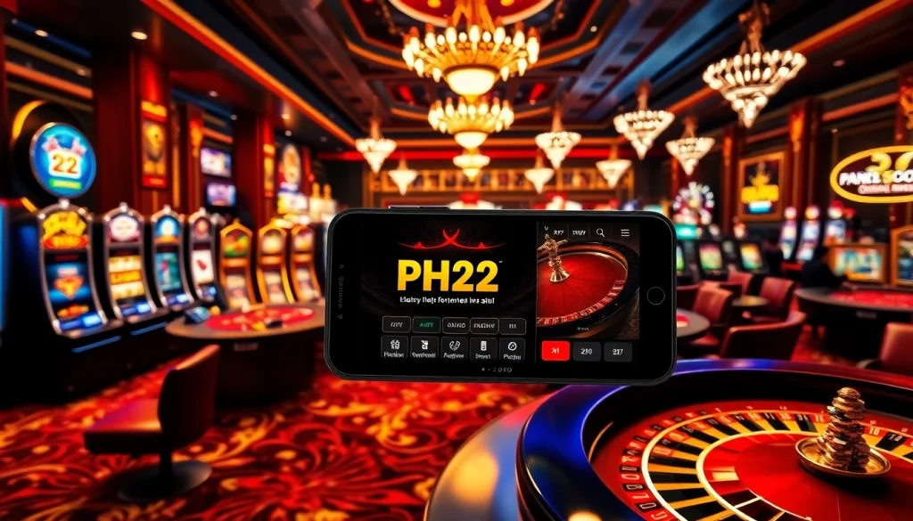 Experience thrilling gameplay at ph22.net.ph with vibrant casino elements and mobile app.