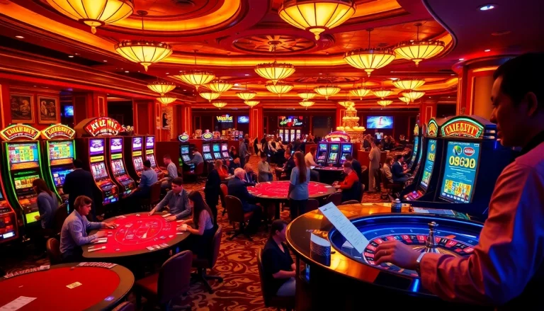 Experience thrilling gameplay at ku88 with vibrant casino tables and engaging players.