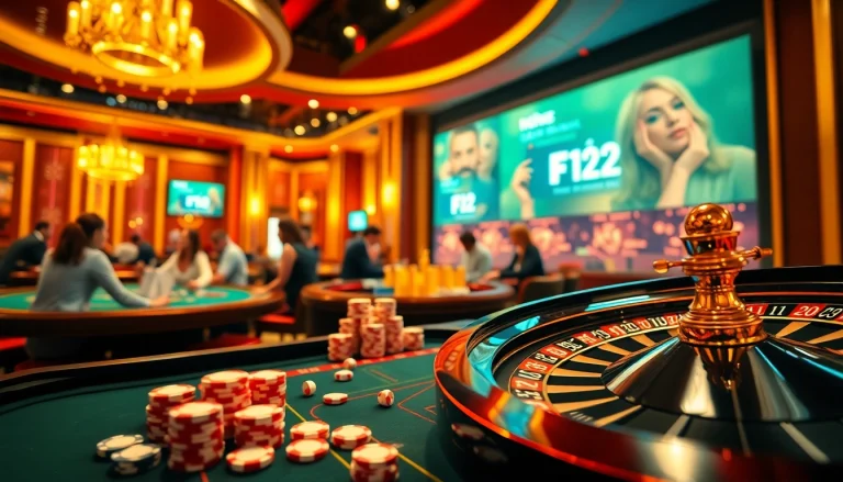 Experience thrilling online gambling excitement at https://f122.com.br/ with lively poker and roulette games.