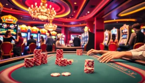 Experience the excitement of gaming at https://xx88.eu.com/ with vibrant poker tables and slot machines.