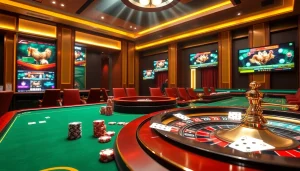 SV388 casino vibrant poker chips and cards set against a luxurious gambling table atmosphere.