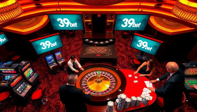 Experience high-stakes action at 39bet with dynamic casino games and luxurious surroundings.