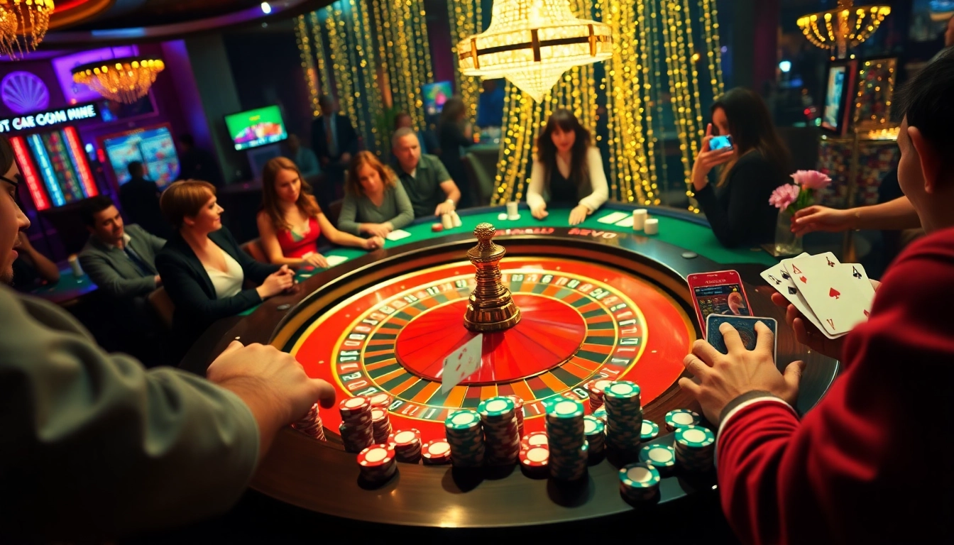 Experience the thrill of S8 gameplay at a vibrant casino table with exciting action and luxury.