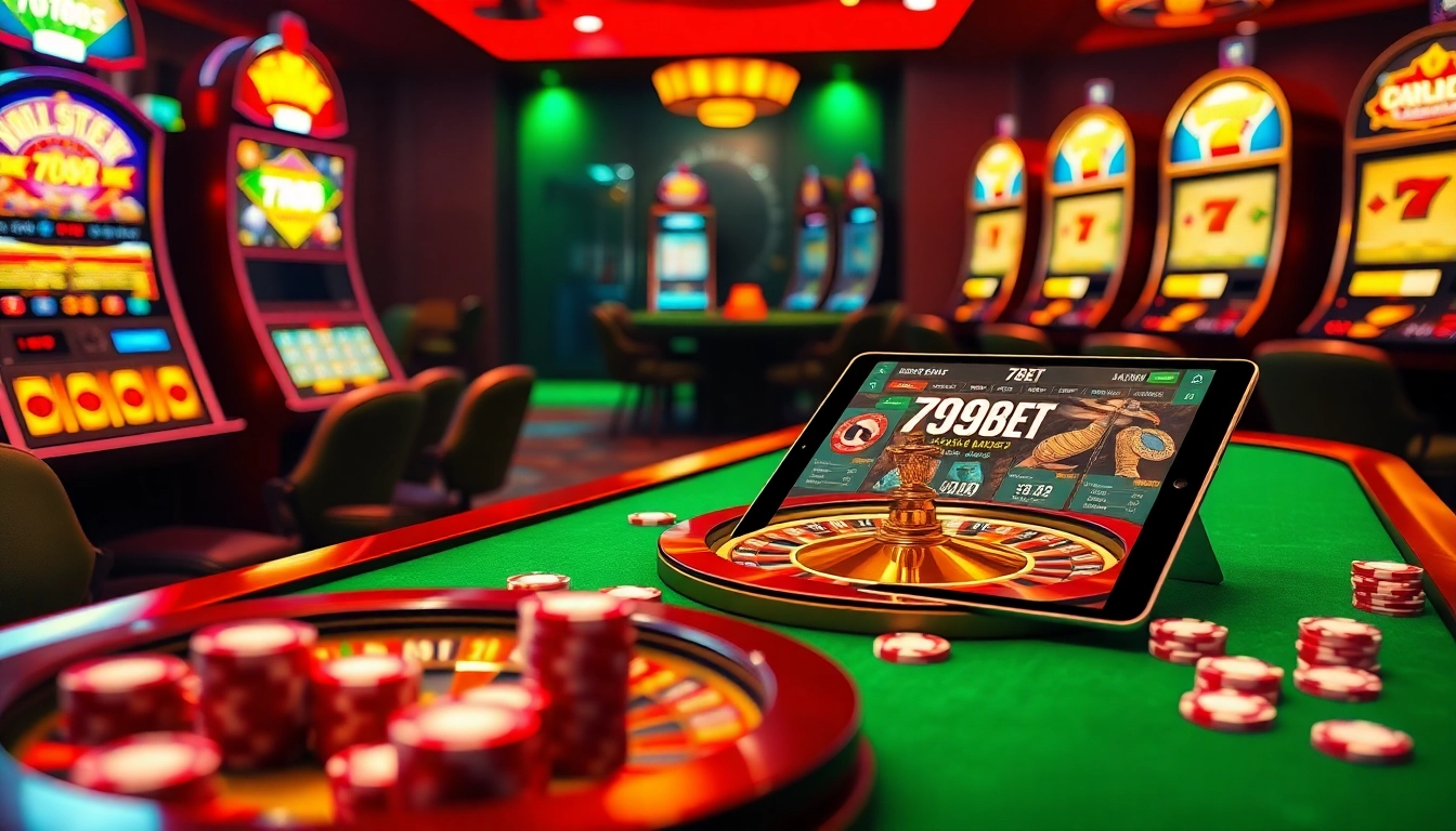 Players enjoying thrilling games at 789bet's luxurious casino platform.