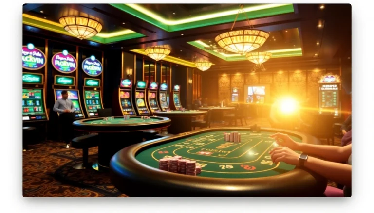 Experience thrilling gameplay with Luckywin at a luxurious online casino.