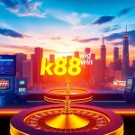 Engaging online gaming scene for k88win showcasing modern betting elements.