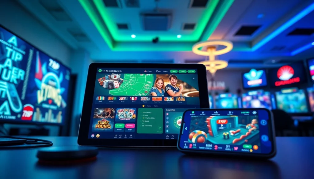 Vibrant online gaming platform interface for 789P showcasing engaging casino and sports betting experiences.
