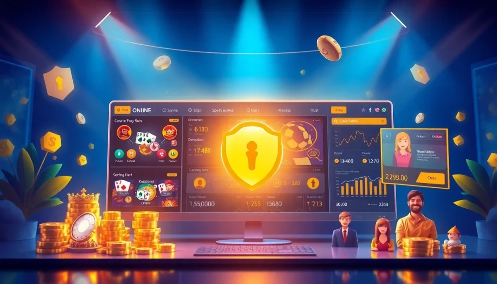 TTPTP online betting platform showcasing diverse games and secure features for users.