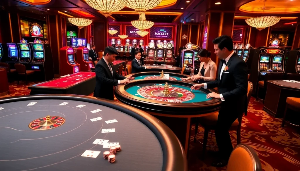 Experience the thrill of gambling at https://lc88.video/ with vibrant casino tables and professional dealers.