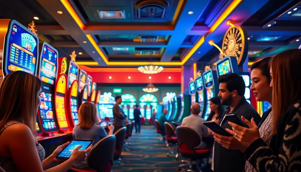 Exciting online casino experience at luck8win.live with diverse players and vibrant games.