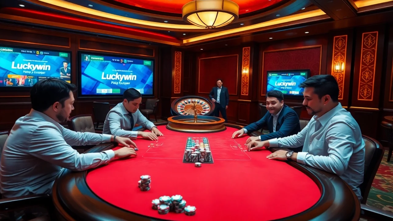 Experience high-stakes poker and roulette excitement at Luckywin casino.