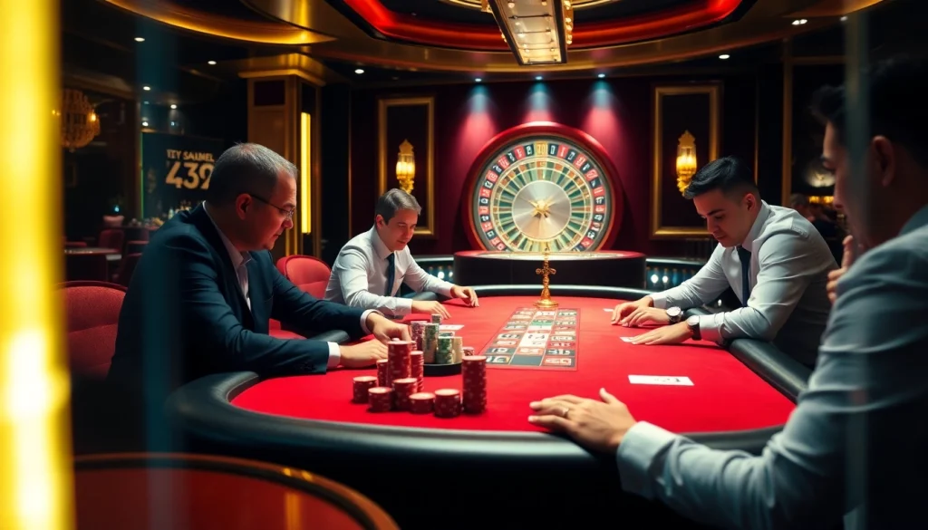 Experience the thrill of high-stakes poker at ku3933's glamorous casino.