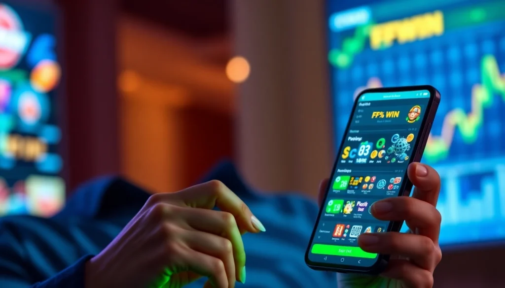 Experience FFWIN's user-friendly interface for exciting online betting and gaming.