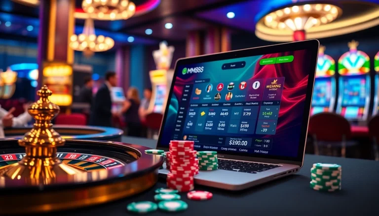 Experience the excitement of mm88 online gambling with vibrant casino action and engaging players.