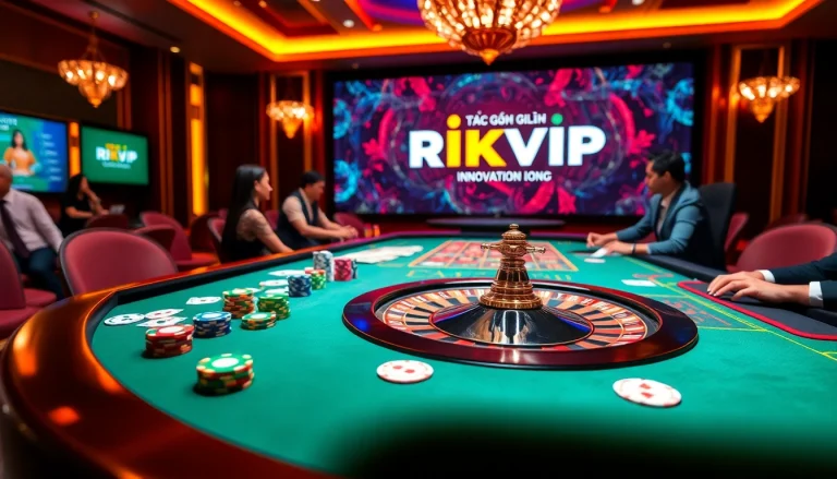 Tác giả RIKVIP elevates online gaming experience with innovative casino atmosphere.