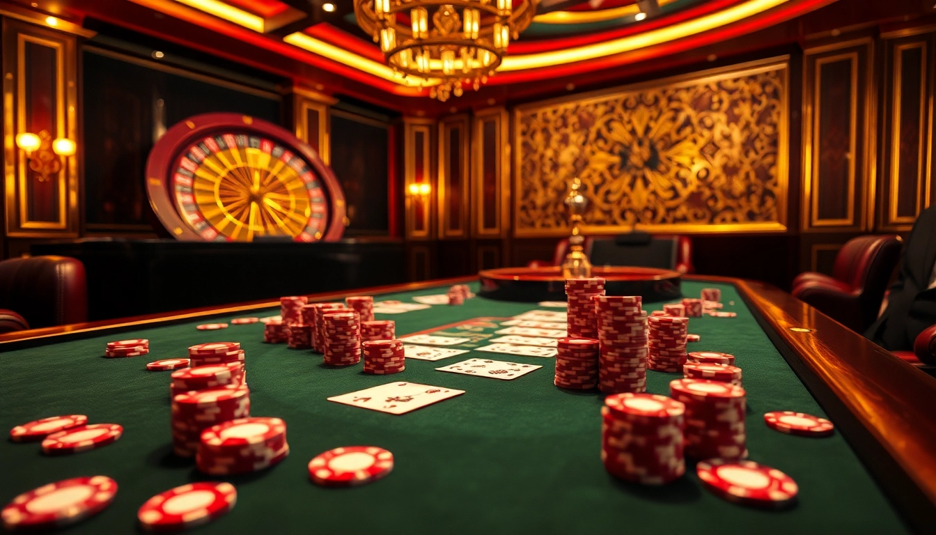 The engaging poker scene at https://xin88.icu/ showcases vibrant chips, focused players, and an alluring roulette wheel.