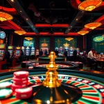 Sumvip players enjoying a lively casino atmosphere with vibrant tables and exciting games.