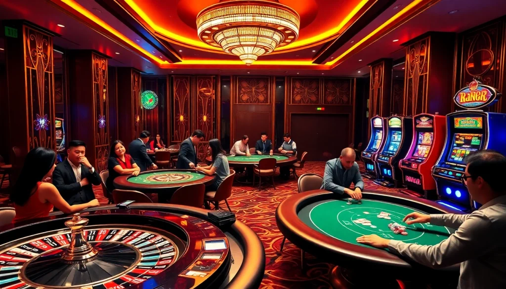 Engage with thrilling gameplay at our casino featuring 'link da88' and lively poker tables.