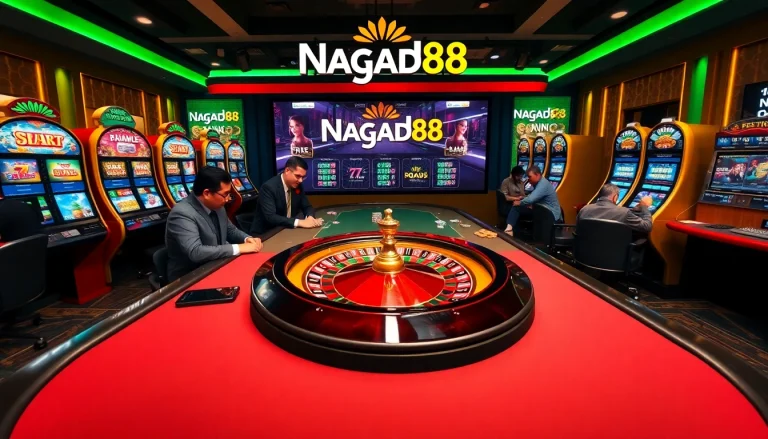 Nagad88 Casino offers professional poker gameplay with vibrant slot machines and thrilling roulette action.