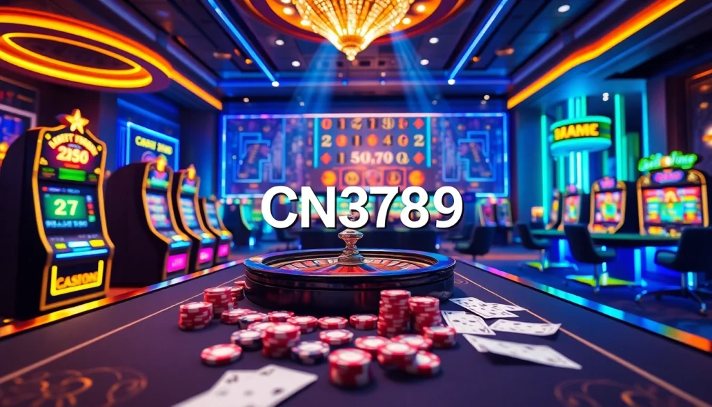 Experience thrilling gameplay at CN3789 as players engage at a vibrant online casino.